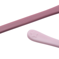 Akuku Pierwsza łyżeczka do karmienia - różowa zestaw 2 sztuk