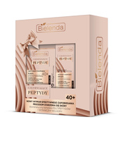 BIELENDA Zestaw Peptydy 40+ krem do twarzy 50ml + krem-serum pod oczy 15ml