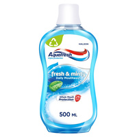 AQUAFRESH Triple Protection Płyn do płukania jamy ustnej Fresh & Minty 500 ml