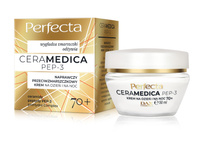 PERFECTA Ceramedica PEP3 70+ Naprawczy przeciwzmarszczkowy krem na dzień i na noc 50 ml