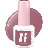 HI HYBRID Lakier hybrydowy Travel #227 Deep Nude  5ml