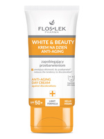FLOS WHITE Krem zapobiegający przebarw.spf 50