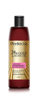 PERFECTA 24K Gold & Rose Oil Luksusowy żel pod prysznic odświeżający Różana Świeżość 400 ml