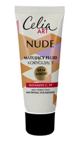 Celia Art Nude Matujący Fluid korygujący nr 04 słoneczny  30ml