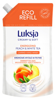 Luksja Creamy & Soft Energizujące Kremowe Mydło w płynie Brzoskwinia i Biała Herbata 400ml - zapas