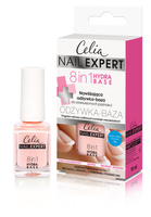 Celia Nail Expert Nawilżająca odżywka-baza do paznokci 8w1 10ml