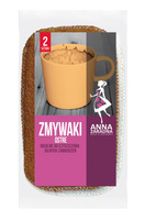 ANNA ZARADNA Zmywaki ostre - do silnych zabrudzeń 1op.-2szt