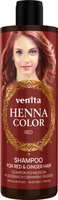 VENITA Henna Color Szampon do włosów w odcieniach czerwonych i rudości - Red 300ml