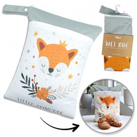 ECARLA Wodoodporna torba, worek, organizer do wózka, na kapcie do przedszkola, na basen 30x40cm WB04