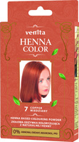 VENITA Henna Color Ziołowa Odżywka koloryzująca - 7 Miedziany 1op.