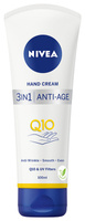 NIVEA Hand Cream Przeciwzmarszczkowy krem do rąk 3in1 Anti-Age Q10 100 ml