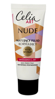 Celia Art Nude Matujący Fluid korygujący nr 02 naturalny  30ml