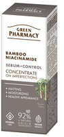 GREEN PHARMACY Bambus + Niacynamid Koncentrat przeciw niedoskonałościom 30 ml