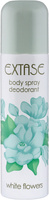 EXTASE Dezodorant body spray WHITE FLOWERS 150 ml