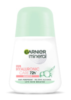 GARNIER Mineral Dezodorant roll-on 72H Hyaluronic Care - Sensitive 50 ml