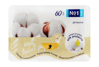 TZMO PAPIER TOALETOWY NASĄCZONY 60szt&