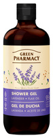 GREEN PHARMACY Żel pod prysznic - Lawenda + Olej Lniany 500 ml