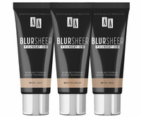 AA Blursheer Foundation Zestaw Podkłady do twarzy (9+3gratis)