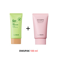 SAEM Pakiet SPF50+ - JEJU SUN GEL + ECO PINK SUN