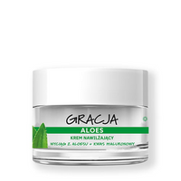 GRACJA Aloesowy krem nawilżający na dzień i na noc - 50 ml