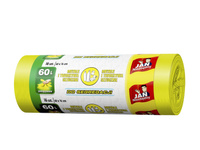 Sarantis Jan Niezbędny Worki do segregacji śmieci żółte - metale i tworzywa sztuczne 60L 1op.-16szt