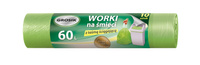 Sarantis Jan Niezbędny Grosik Worki na śmieci z taśmą 60L 1op-10szt