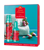 TESORI d`Oriente Zestaw prezentowy Ayurveda (Woda perfumowana 100 ml+ Dezodorant w sprayu 150 ml) 1 op. - 2 szt.