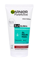 GARNIER Skin Naturals Czysta Skóra Żel do twarzy 3w1 - myjący peeling maseczka 150 ml