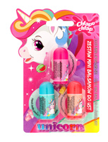 CHLAPU CHLAPU Zestaw 3 mini balsamów do ust 3 x 1,8 g