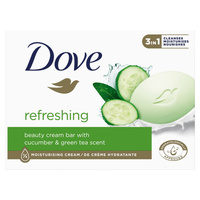 DOVE Refreshing Mydło nawilżające w kostce 3in1 Cucumber & Green Tea 90 g