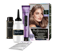 LOREAL Preference Farba do włosów 7.1 Popielaty Brąz 1 op.