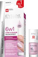 EVELINE Nail Therapy Professional 6w1 Care & Colour Odżywka do Paznokci Pink Pearl 5 ml