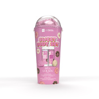 HISKIN Body Set Tuba Zestaw produktów do kąpieli - Sweet (żel do mycia ciała 100ml+balsam do ciała 100ml+myjka+kula 15g)