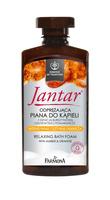 JANTAR Odprężająca piana do kąpieli z esencją bursztynową i ekstraktem z pomarańczy 330 ml