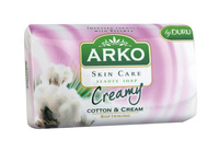 ARKO Mydło w kostce nawilżające Creamy Cotton & Cream 90 g