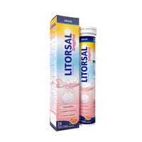 ZDROVIT Litorsal Grejpfrut 24 tabletki musujące - smak grejpfrutowy