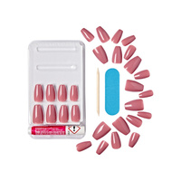 KISS Sztuczne Paznokcie Gel Fantasy - Letter To U (rozmiar M) 1op.(28szt)