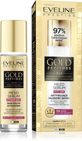 EVELINE Gold Peptides Mezo-serum aktywujące młodość skóry 3w1 (moc 200) 30 ml