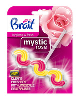 Brait Hygiene & Fresh Kostka toaletowa 2-fazowa do WC Mystic Rose 45g