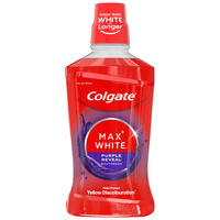 COLGATE Plax Max White Płyn do płukania jamy ustnej Purple Reveal 500 ml
