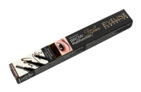 EVELINE Brow Styler Kredka do brwi w sztyfcie z gąbeczką i szczoteczką 3w1 nr 02 Dark Brown