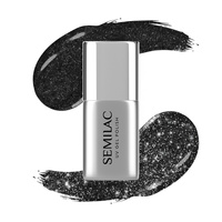 SEMILAC Top do lakierów hybrydowych No Wipe - Flash On 7 ml