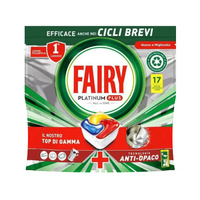 FAIRY Platinum Plus All In One Kapsułki do zmywarki Lemon 1 op. - 17 szt.