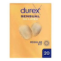 DUREX Sensual No Latex Prezerwatywy nielateksowe 20 szt.