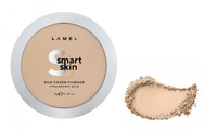 LAMEL Smart Skin Puder kompaktowy do twarzy Silk Cover nr 404 Sand 8g