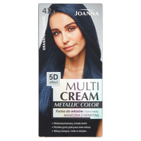 JOANNA Multi Cream Metallic Color Farba do włosów Granatowa czerń 42.5