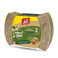 Sarantis Jan Niezbędny Zielony Dom Zmywak uniwersalny z naturalnych włókien 1op.-2szt