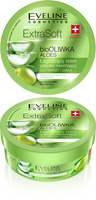 EVELINE Extra Soft bio Oliwka i Aloes Łagodzący krem głęboko nawilżający do twarzy i ciała 175 ml
