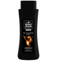 Biały Jeleń for Men Szampon Żel hipoalergiczny 2w1 Minerały 300ml