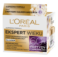 LOREAL Ekspert Wieku 60+ Przeciwzmarszczkowy Krem odbudowujący na dzień 50 ml